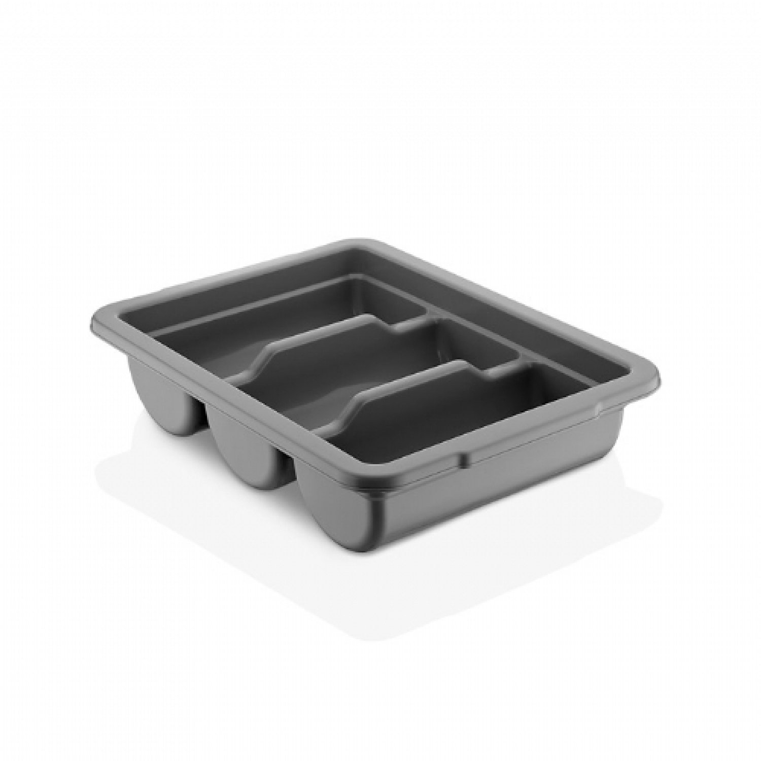 Cutlery Box 3 Compartment - GK-03 - Black NDFX