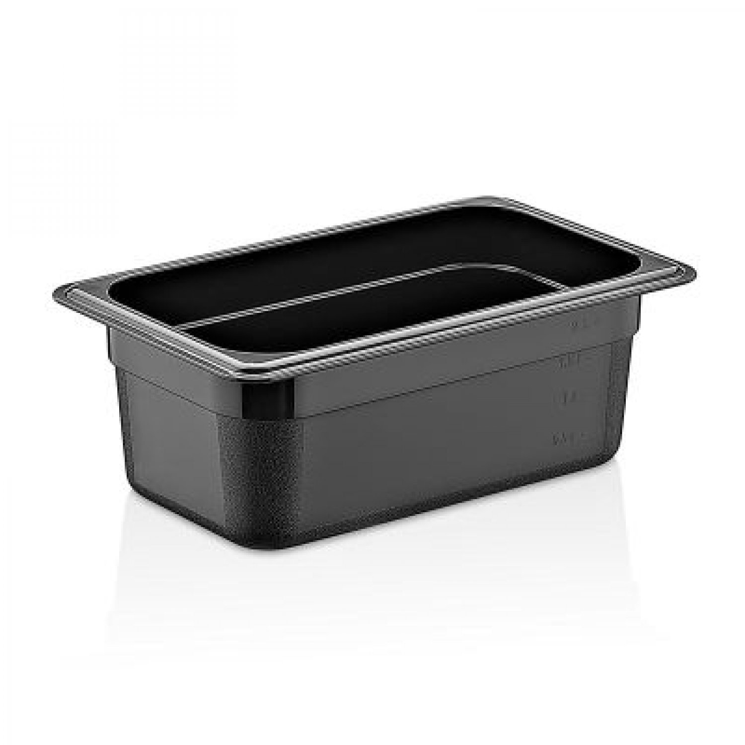 GN PC CONTAINER 100 mm 2 Lt - 152 Oz - GNP-14100 - Black 8JSG