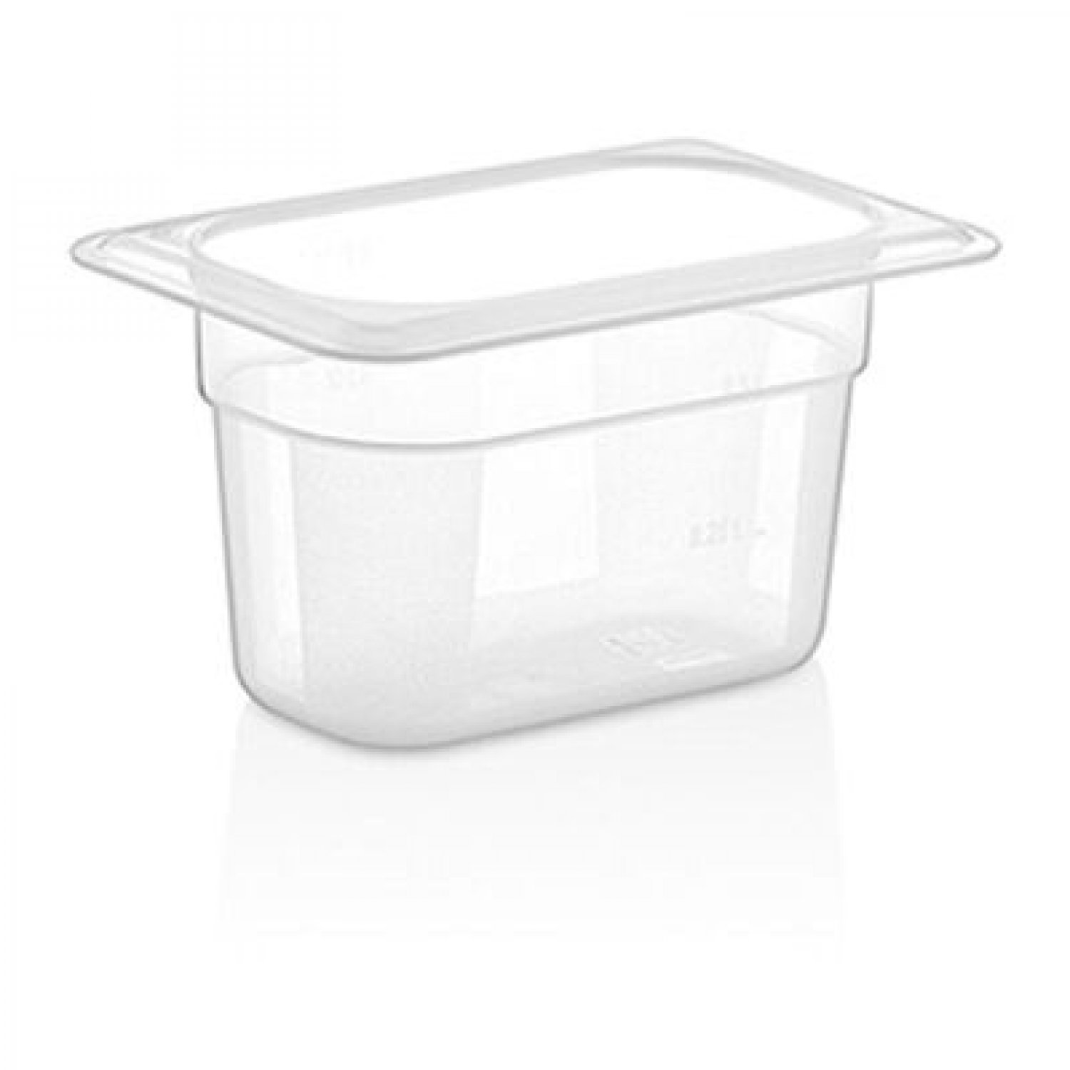 GN PC CONTAINERS 100 mm 0,75 Lt - 25 Oz - GNP-19100 - Black PXLU