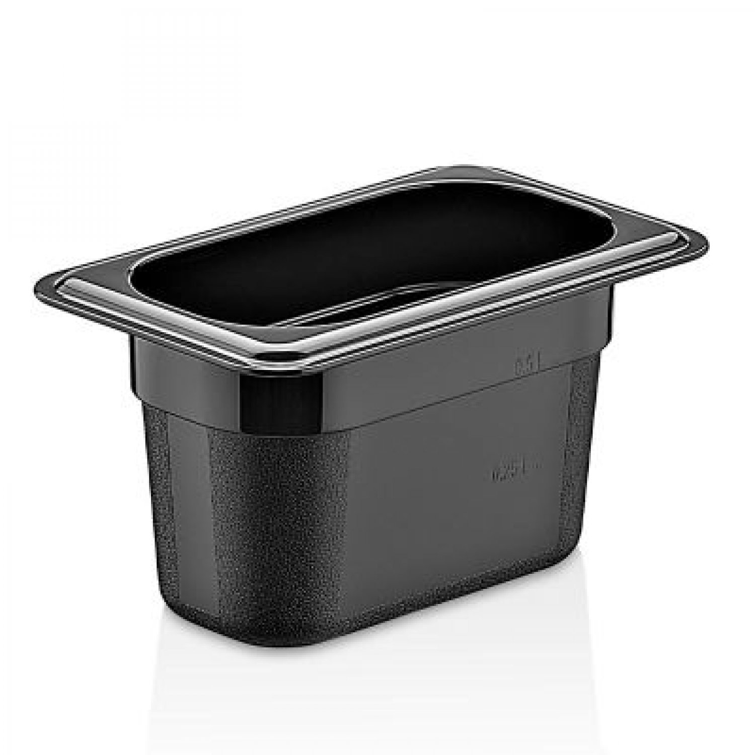 GN PC CONTAINERS 100 mm 0,75 Lt - 25 Oz - GNP-19100 - Black TBHG