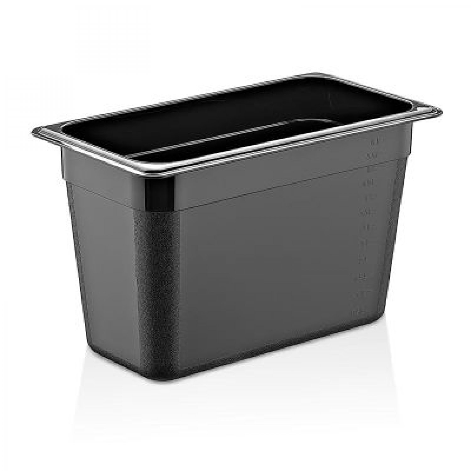 GN PC CONTAINERS 200 mm 6,5 Lt - 220 Oz - GNP-13200 - Black 37R6