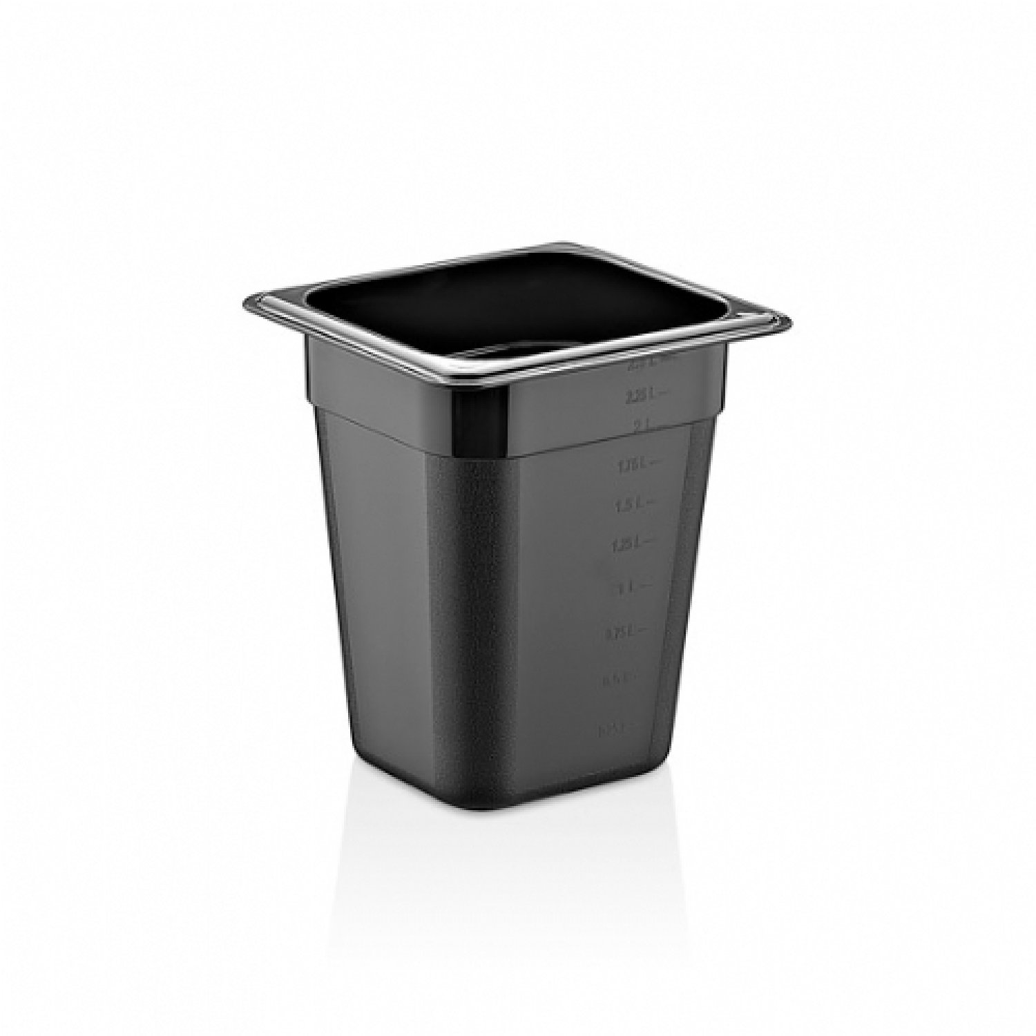 GN PP CONTAINER 200 mm 2,5 Lt - 84 Oz - GNPP-16200 - Clear UGEM