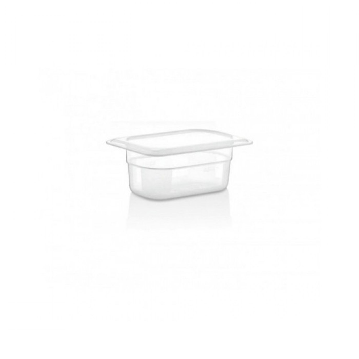 GN PP CONTAINER 65 mm 0,50 Lt - 17 Oz - GNPP-1965 - Black BQ8T