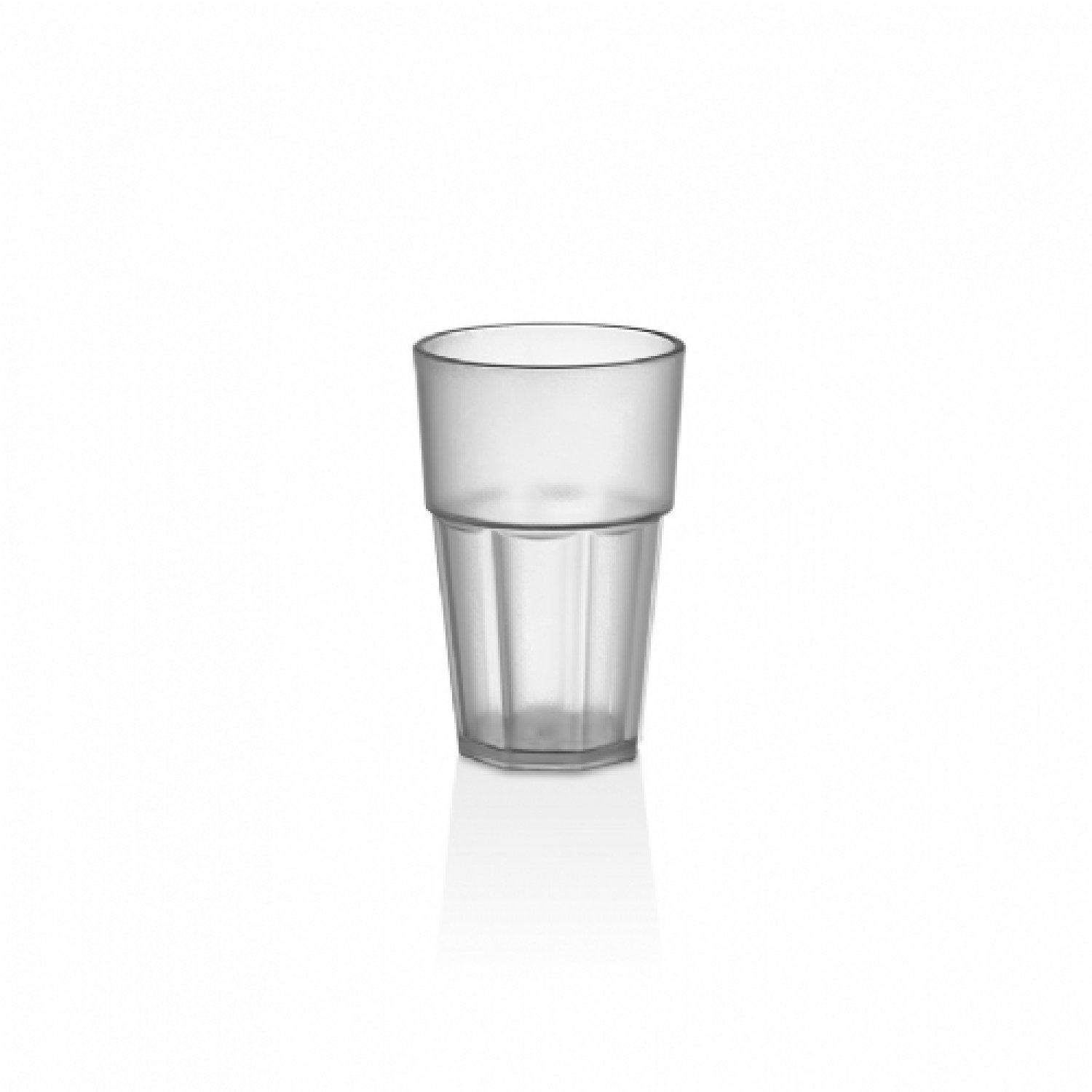 PC Casablanca Frosted Glass 250 ml / 8,45 Oz - GC-24 - Clear NOFW