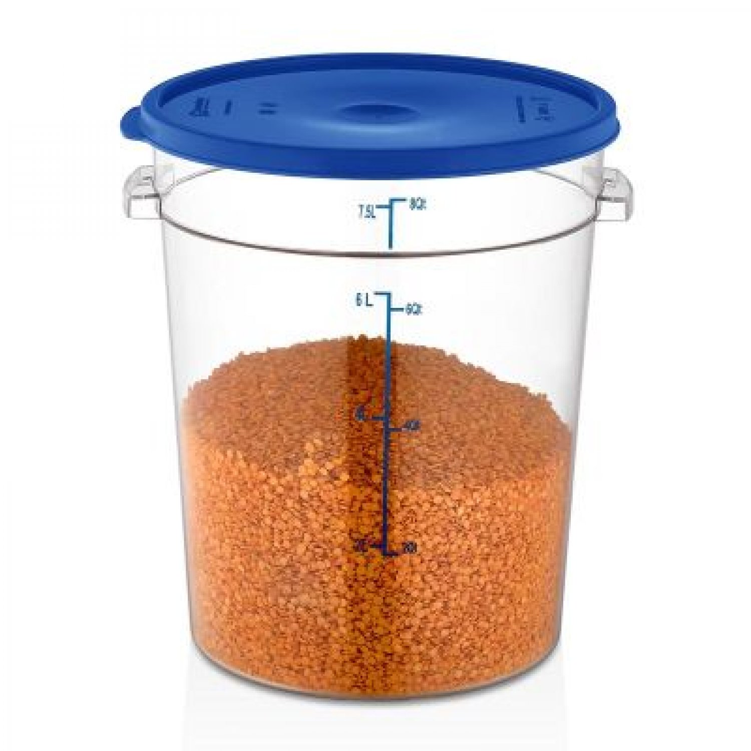 PC Round Container - GRP-8 - 7,5Lt-253Oz - Clear SAUJ