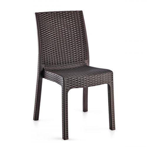 CHAIR RATTAN DELUX - White
