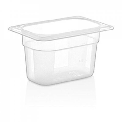 GN PC CONTAINERS 100 mm 0,75 Lt - 25 Oz - GNP-19100 - Clear