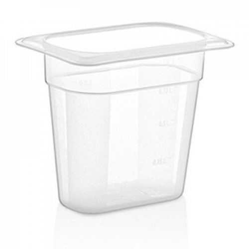 GN PC CONTAINERS 150 mm 1 Lt - 33 Oz - GNP-19150 - Black JMM9