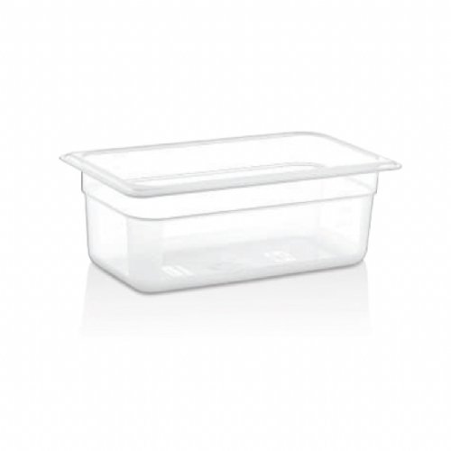GN PP CONTAINER 100 mm 3 Lt - 101 Oz - GNPP-13100 - Clear