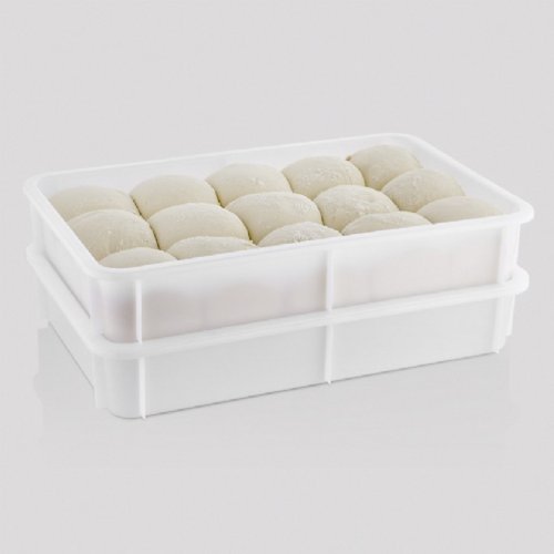 Pizza Dough Box - 600 x 400 x 75 mm - GPH-75 - White